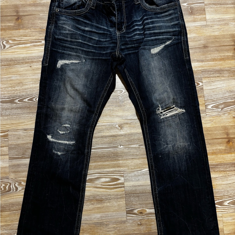 AMERICAN FIGHTER Men's Distressed Jeans.